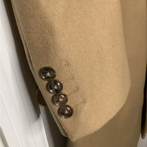 Zara Tan Wool Coat NWOT - Picture 10 of 15